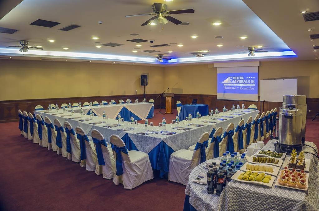 Hotel Emperador Амбато Екстериор снимка